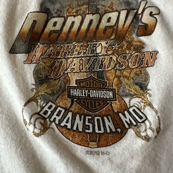 Harley Davidson Branson Mo medium short sleeve t-shirt - Picture 4 of 8